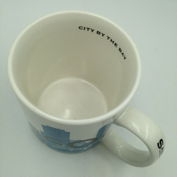 Starbucks San Francisco Skyline Series One Large Mug Cup Barista 2002 - Picture 5 of 8